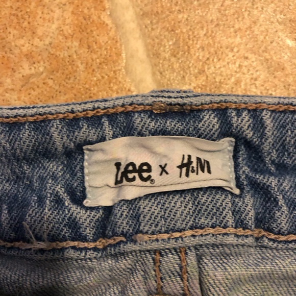 LEE x H&M blue slim straight jeans30/32 - Picture 4 of 5